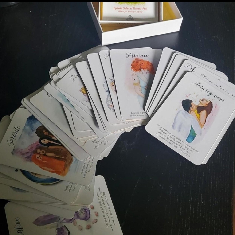 Oracle Card Deck with Illustrations